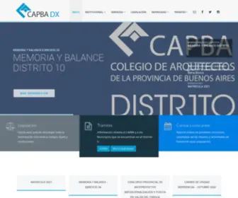 Capbax.org.ar(CAPBA DX) Screenshot