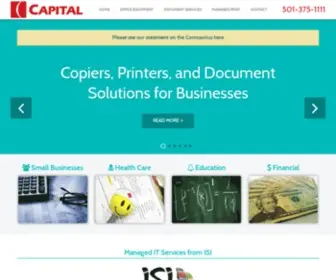 Capbiz.com(Capital Business Machines) Screenshot