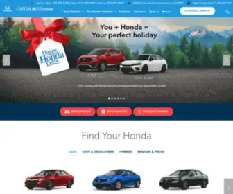 Capcityhonda.com(Capital City Honda) Screenshot