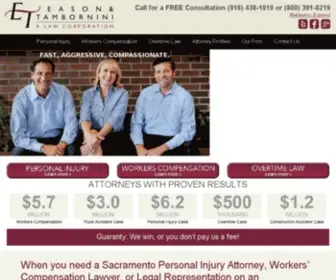 Capcitylaw.com(Sacramento Attorneys) Screenshot