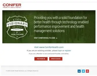 Capcms.com(Cap CMS is now Conifer Health) Screenshot
