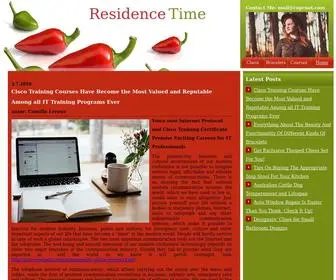 Capcnet.com(ResidenceTime) Screenshot