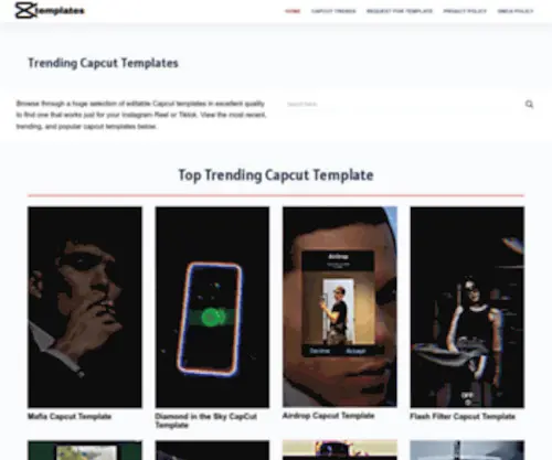 Capcuttemplate.co.in(Browse through a huge selection of editable Capcut templates in excellent quality to find one) Screenshot