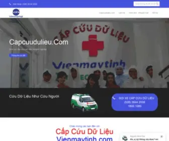 Capcuudulieu.com(Chi can 1 cuoc goicuu du lieu bi format) Screenshot