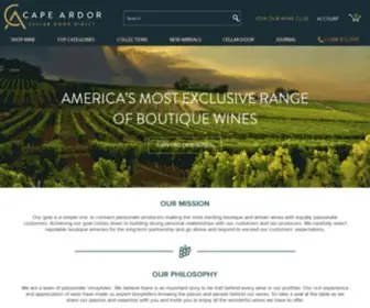 Cape-Ardor.com(Cape Ardor) Screenshot