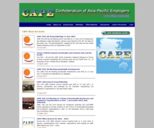 Cape-EMP.org(Cape EMP) Screenshot