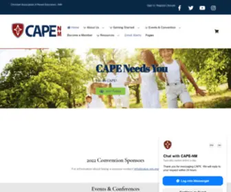 Cape-NM.org(CAPE NM) Screenshot