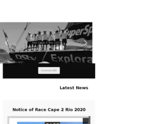 Cape2Rio2017.com(Cape to Rio Yacht Race 2017) Screenshot