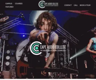Capeaudiocollege.co.za(Cape Audio College) Screenshot