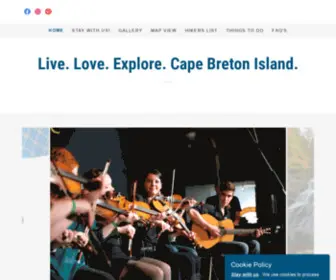 Capebretonisland.info(Cape Breton Island Travel) Screenshot