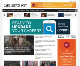 Capebretonpost.com(The Cape Breton Post was founded in 1901 and) Screenshot