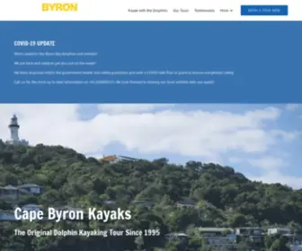 Capebyronkayaks.com(Cape Byron Kayaks) Screenshot