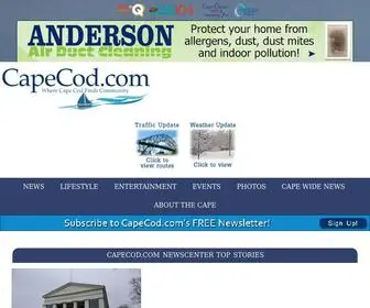 Capecod.com(Your Source for everything Cape Cod) Screenshot
