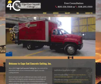 Capecodconcretecutting.com(Cape Cod Concrete Cutting) Screenshot