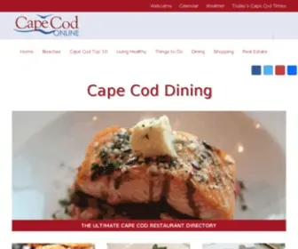 Capecoddining.com(Capecoddining) Screenshot