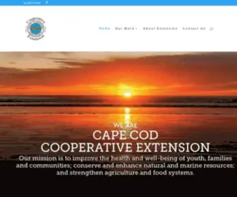 Capecodextension.org(Cape Cod Cooperative Extension) Screenshot