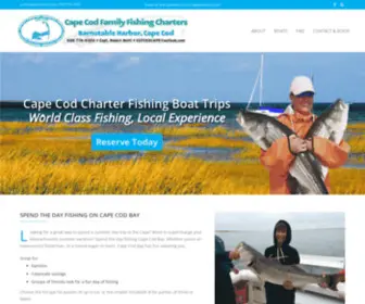 Capecodfamilycharters.com(Cape Cod Family Fishing Charter) Screenshot