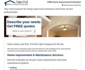 Capecodhomeimprovement.com(Cape Cod Home Improvement Network) Screenshot