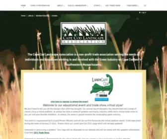 Capecodlandscapes.org(Cape Cod Landscape Association) Screenshot