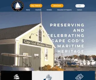 Capecodmaritimemuseum.org(Cape Cod Maritime Museum) Screenshot