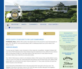 Capecodpga.com(Cape Cod PGA) Screenshot