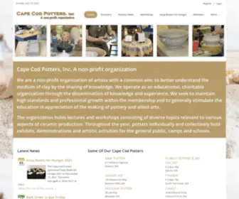 Capecodpotters.org(Capecodpotters) Screenshot