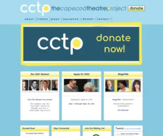Capecodtheatreproject.org(Cape Cod Theatre Project) Screenshot