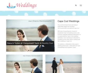 Capecodweddings.com(Cape Cod Weddings) Screenshot