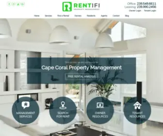 Capecoral-Propertymanagement.com(Cape Coral Property Management and Property Managers) Screenshot