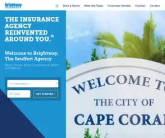 Capecoral.biz(Home Insurance) Screenshot
