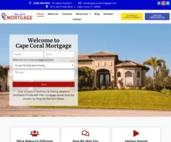 Capecoralmortgage.com(Capecoralmortgage) Screenshot
