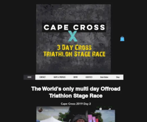 Capecrosstri.com(Cape Cross Triathlon) Screenshot