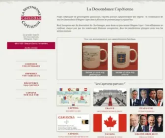 Capedia.fr(La Descendance Capétienne) Screenshot