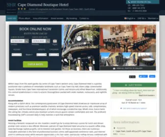 Capediamondhotel-Capetown.com(Cape Diamond Boutique Hotel) Screenshot