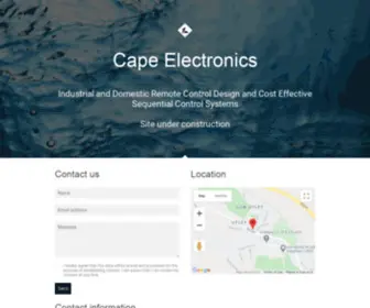 Capeelectronics.co.uk(Cape Electronics) Screenshot