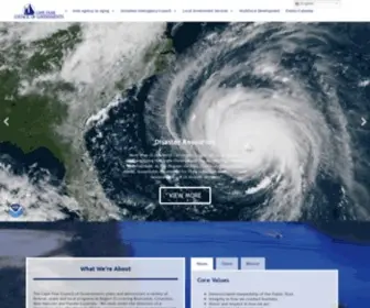 Capefearcog.org(Cape Fear Council of Governments) Screenshot