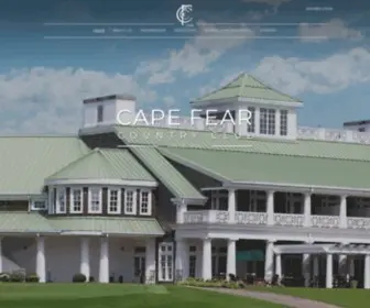 Capefearcountryclub.net(Cape Fear Country Club) Screenshot