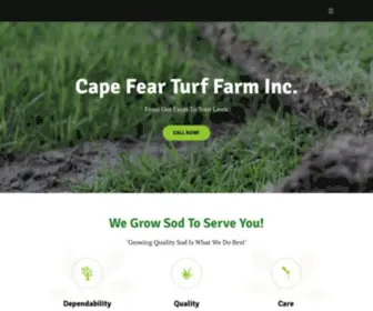 Capefearturffarm.com(Capefearturffarm) Screenshot