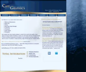 Capegraphics.com(Web Design Services in NJ) Screenshot