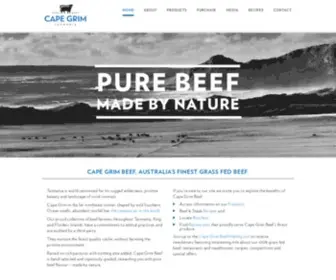 Capegrimbeef.com.au(Beef Steak Recipes) Screenshot