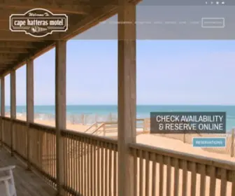 Capehatterasmotel.com(Cape Hatteras Hotel) Screenshot