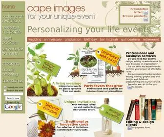 Capeimages.com(Custom specialties for events) Screenshot