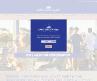 Capejaffawines.com.au(Cape Jaffa Wines Website Home) Screenshot