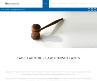 Capelabour.co.za(Cape Labour) Screenshot