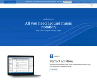 Capella.de(Alles rund um den Notensatz) Screenshot