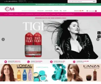 Capellimonelli.it(Distributori Prodotti per capelli) Screenshot