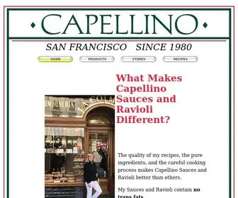 Capellinosauces.com(Capellinosauces) Screenshot