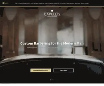 Capellis.com(Capelli’s) Screenshot