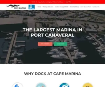 Capemarina.com(Family Owned and Operated) Screenshot