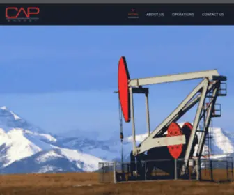 Capenergyinfo.com(CAP Energy) Screenshot